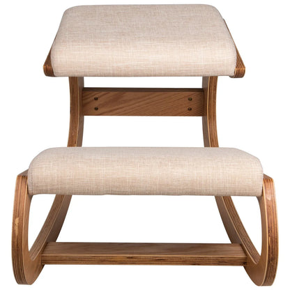 VEVOR Ergonomic Kneeling Chair Heavy Duty Better Posture Kneeling Stool Office Chair Home for Body Shaping Relieveing Stress Meditation Desk Computer Kneeling Stool Chair - Mekamart Australia
