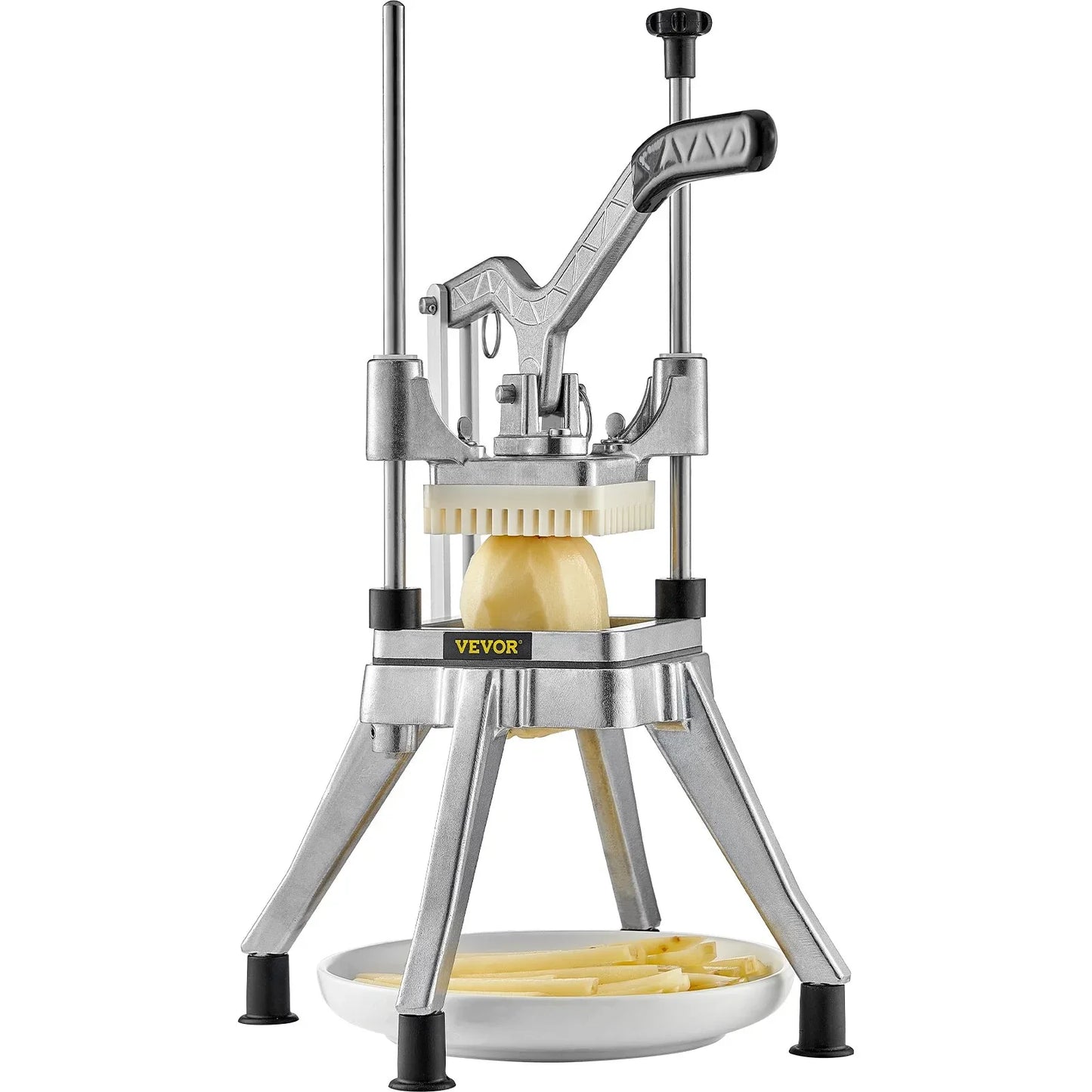 VEVOR Commercial Chopper Commercial Vegetable Chopper with 4 Blades Fruits Dicer - Mekamart Australia