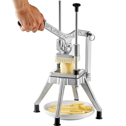VEVOR Commercial Chopper Commercial Vegetable Chopper with 4 Blades Fruits Dicer - Mekamart Australia