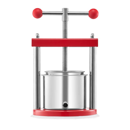 VEVOR Fruit Wine Press Manual Press for Wine Making 1.6 Gal/6L Stainless Steel - Mekamart Australia