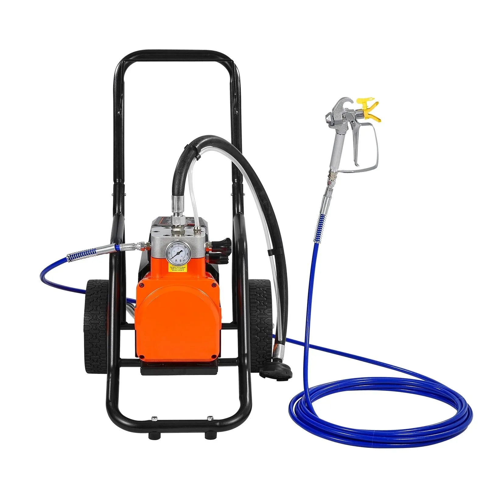 VEVOR Cart Airless Paint Sprayer Diaphragm Paint Airless Sprayer 1700W Electric - Mekamart Australia