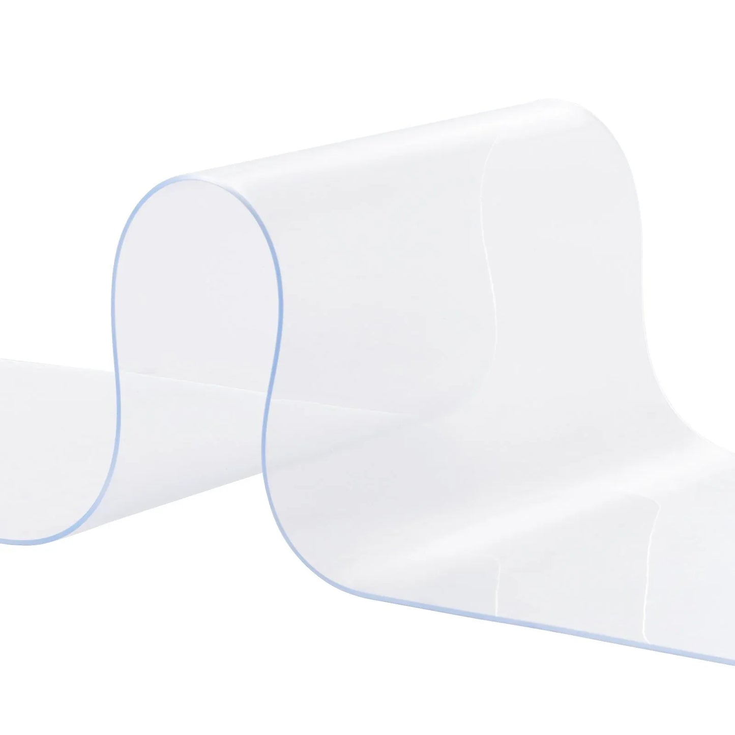 VEVOR Strip Curtain, 2500 cm L x 30.5 cm W x 3 mm Thickness, Clear PVC Smooth Curtain Strip Door Bulk Roll, Plastic Door Strips for Doorways of Supermarket, Garage, Warehouse, Barn, Pet Animal House - Mekamart Australia