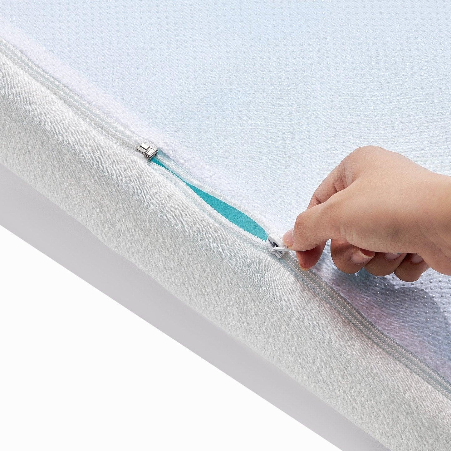 VEVOR Mattress Topper Memory Foam Detachable & Washable Queen 76.2 mm Thickness - Mekamart Australia