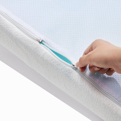 VEVOR Mattress Topper Memory Foam Detachable & Washable Queen 76.2 mm Thickness - Mekamart Australia