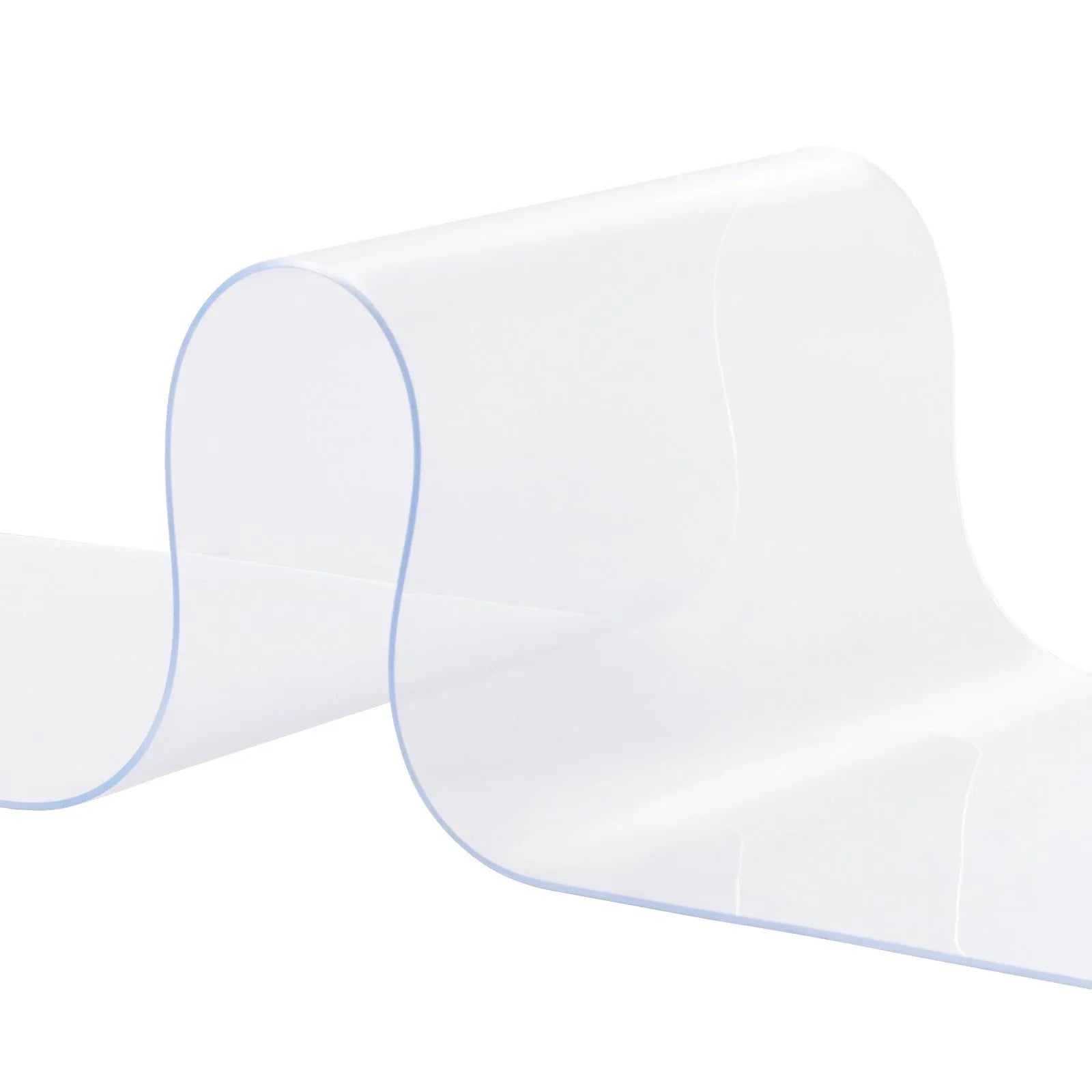VEVOR Strip Curtain, 3048 cm L x 30.5 cm W x 3 mm Thickness, Clear PVC Smooth Curtain Strip Door Bulk Roll, Plastic Door Strips for Doorway of Supermarket, Garage, Warehouse, Barn, Pet Animal House - Mekamart Australia