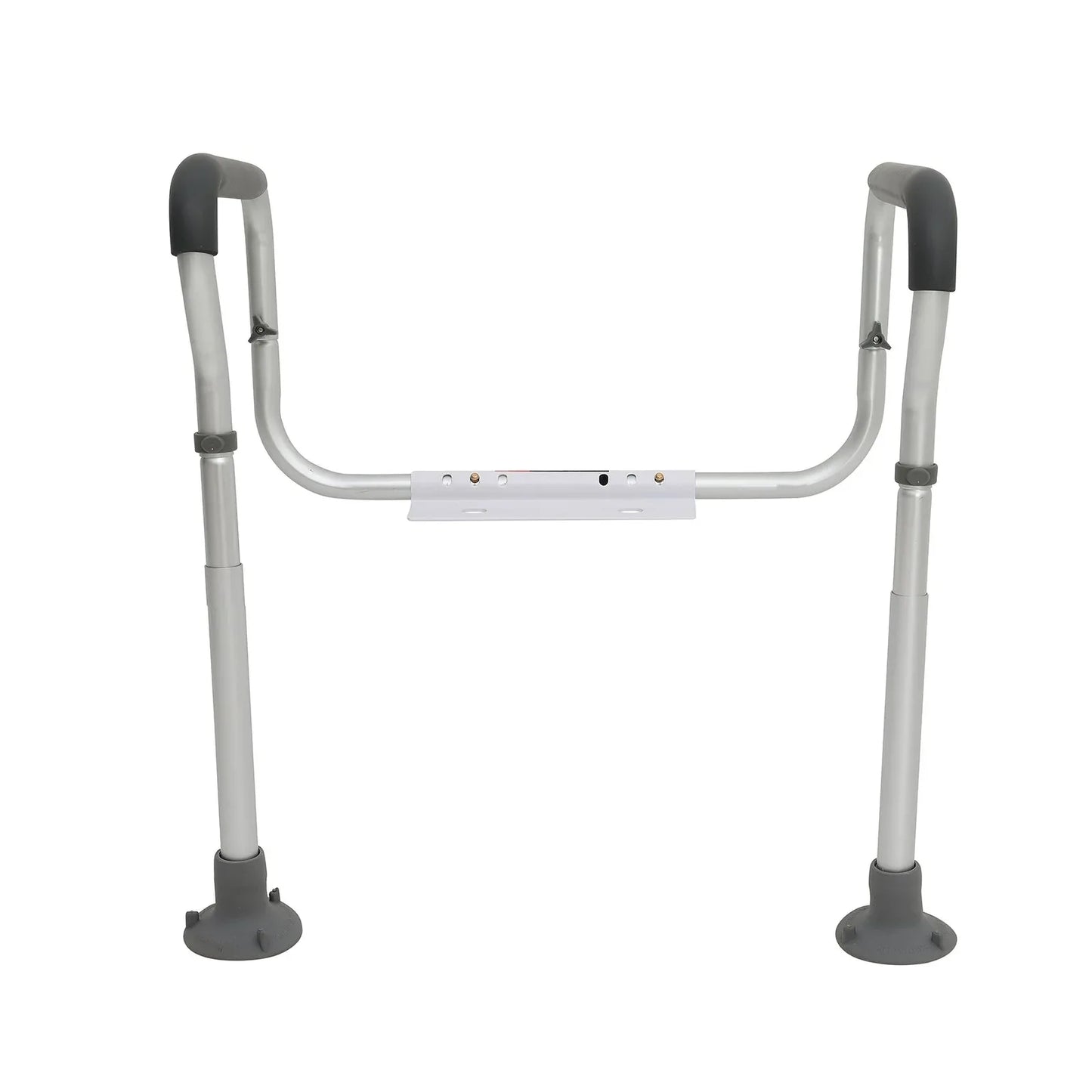 VEVOR Toilet Safety Rail, Bathroom Toilet Seat Frame, Adjustable Width & Height Fit Most Toilets, Supports 136 kg, Toilet Handles Grab Bars with Padded Armrests for Handicap, Disabled, Seniors - Mekamart Australia