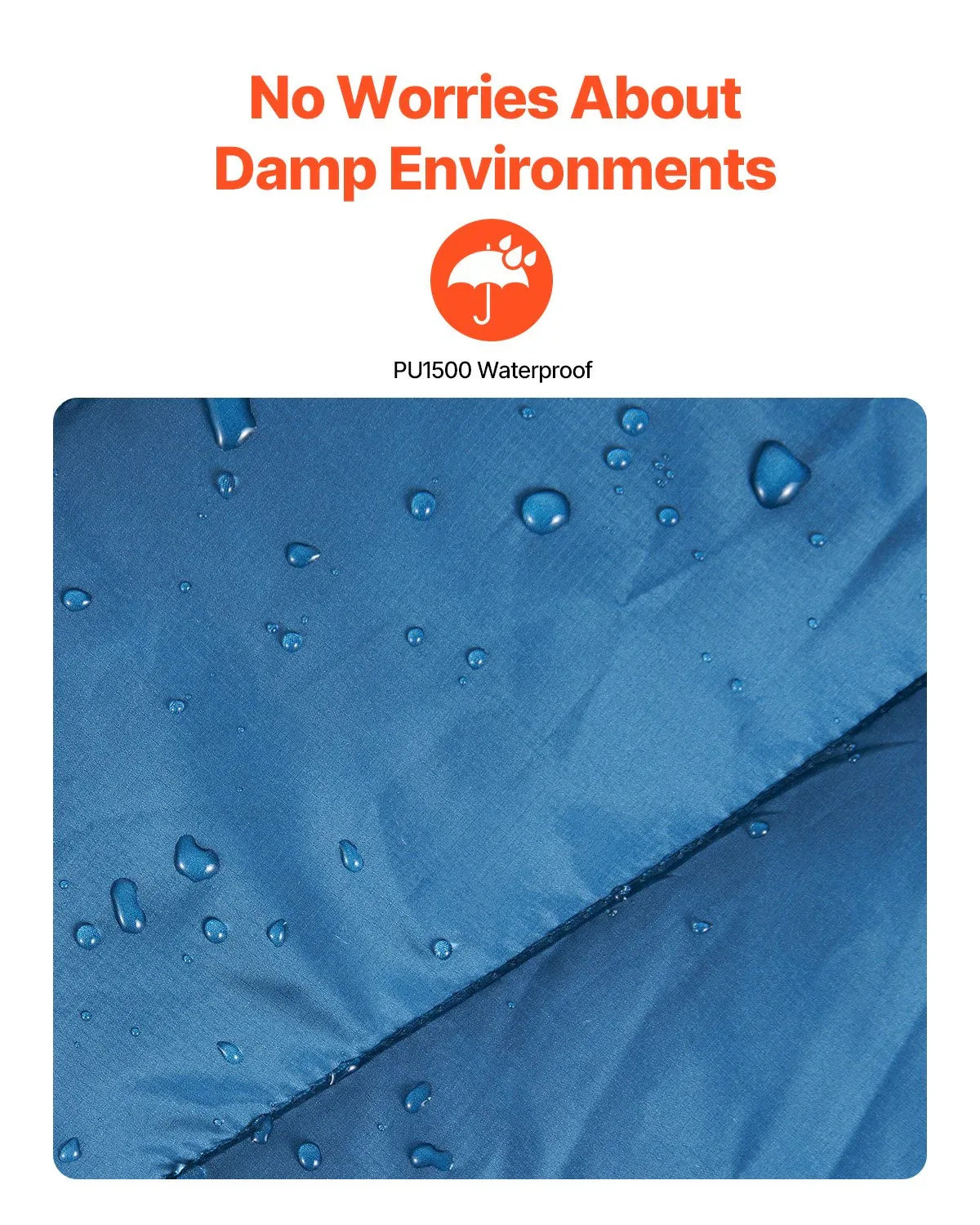 VEVOR Camping Blanket 1.9 m x 1.32 m Wearable Warm Stadium Blanket Outdoor - Mekamart Australia