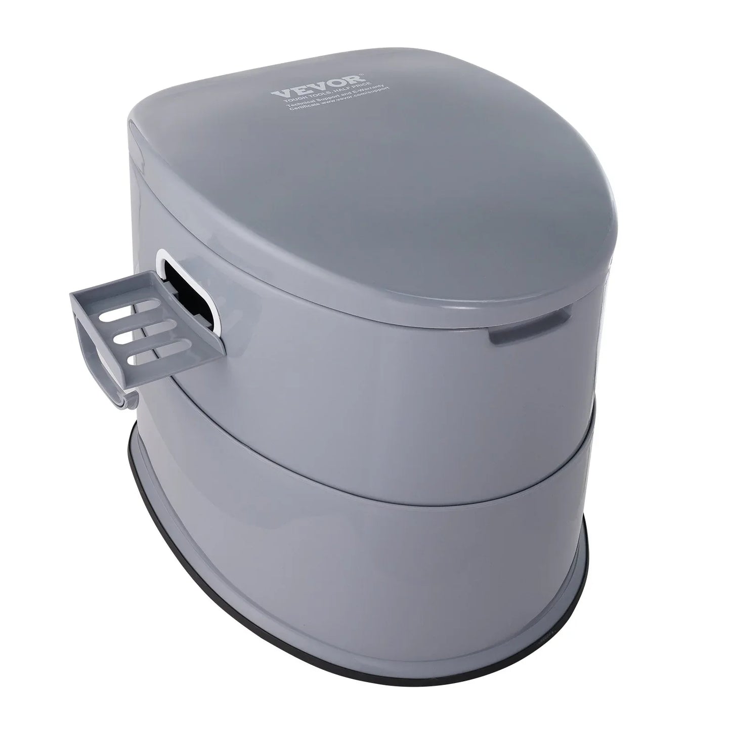 VEVOR Portable Toilet for Camping, Porta Potty with 5L Detachable Inner Bucket & Removable Paper Holder, Commode with Dual Lids, Travel Toilet for Adults Kids Outdoor Camping Car Long Road Trips - Mekamart Australia