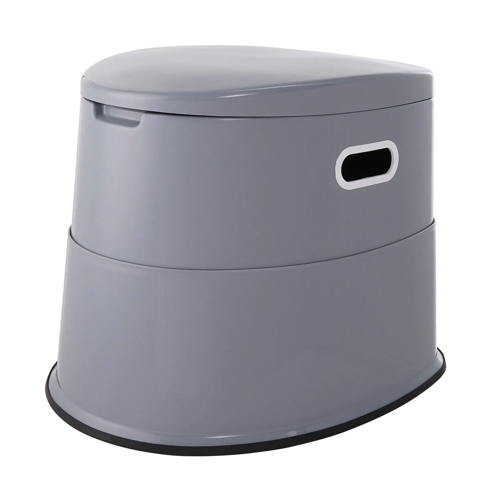 VEVOR Portable Toilet for Camping, Porta Potty with 5L Detachable Inner Bucket & Removable Paper Holder, Commode with Dual Lids, Travel Toilet for Adults Kids Outdoor Camping Car Long Road Trips - Mekamart Australia