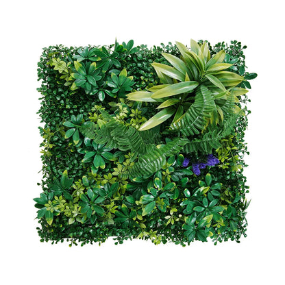 VEVOR Artificial Grass Wall Panels, 12 PCS 20 x 20 inch, 3D Combination Greenery Boxwood Panel for Indoor Outdoor Green Decor & Ivy Fence Covering, Privacy Backdrop Wall Hedge Screen for Garden - Mekamart Australia