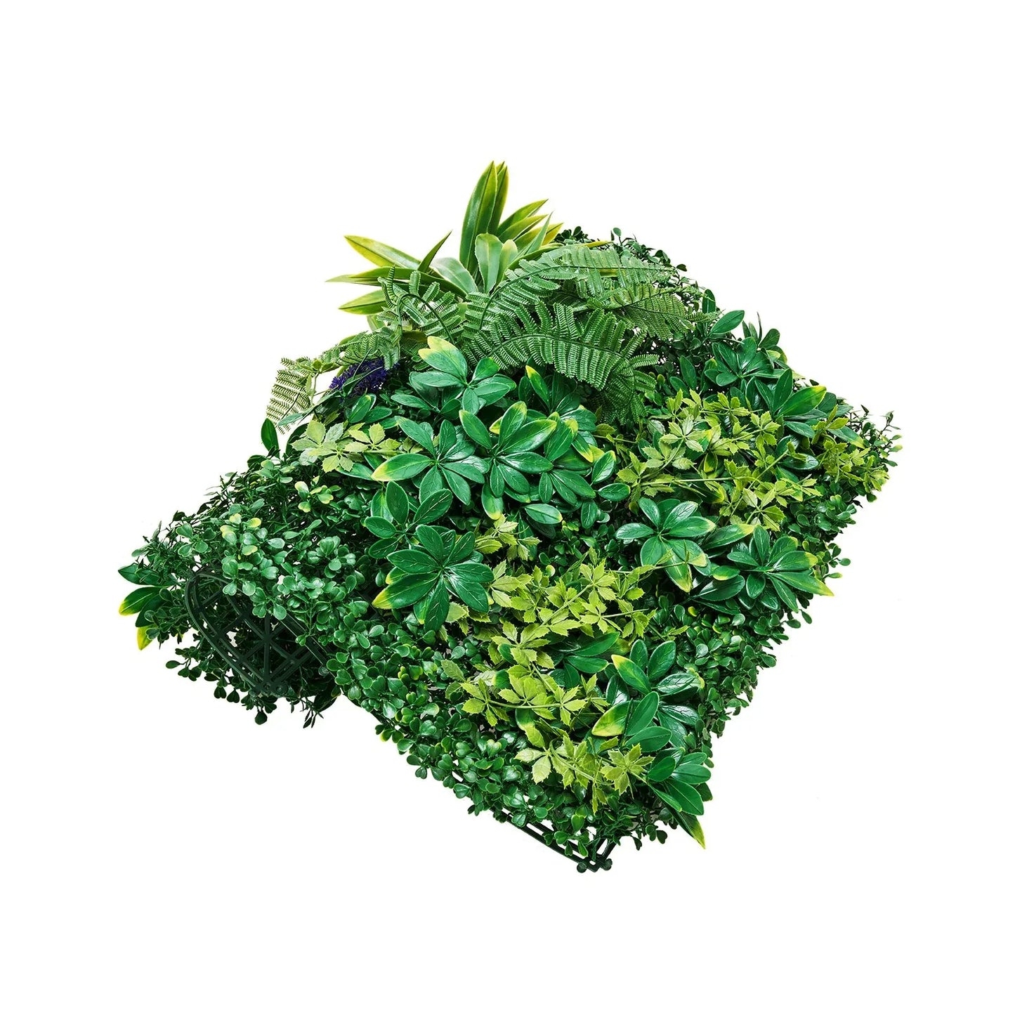 VEVOR Artificial Grass Wall Panels, 8 PCS 20 x 20 inch, 3D Combination Greenery Boxwood Panel for Indoor Outdoor Green Decor & Ivy Fence Covering, Privacy Backdrop Wall Hedge Screen for Garden - Mekamart Australia