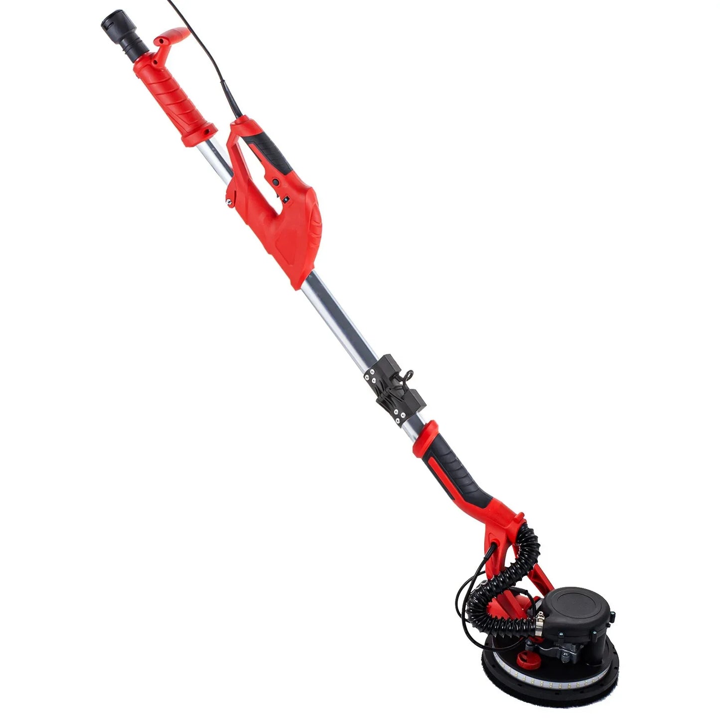 VEVOR Drywall Sander 750W, Electric Drywall Sander, Foldable Sheetrock Sander, with Telescope Handle, Electric Sander, Variable Speed 800-1750 RPM, Wall Sander, with LED Strip Light and Vacuum Bag - Mekamart Australia