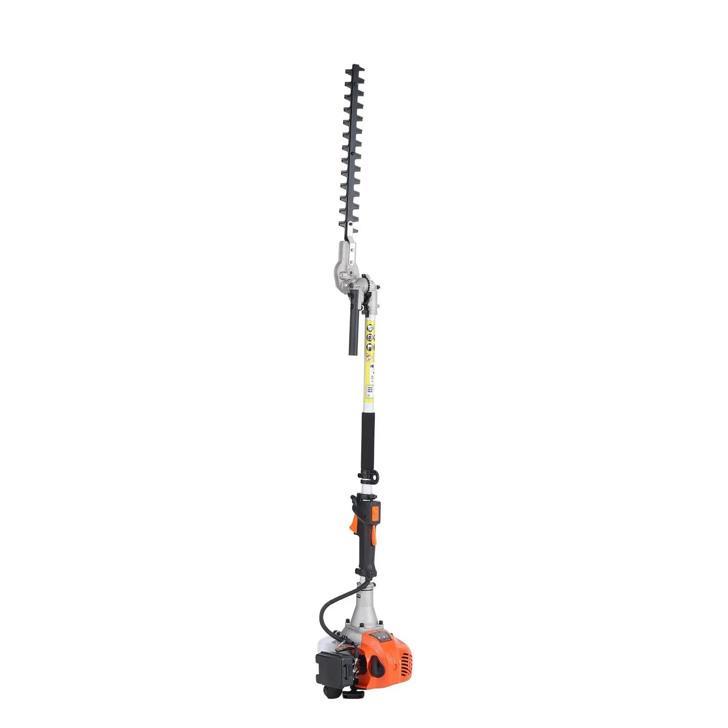 VEVOR 15.7-inch 26CC 2 Cycle Gas Hedge Trimmer, Gas Powered Pole Hedge Trimmer with Dual Sided Dual Action Blade, Adjustable Trimmer Head, Suitable for Trimming Shrubs, Bushes - Mekamart Australia