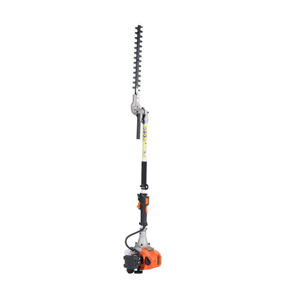 VEVOR 15.7-inch 26CC 2 Cycle Gas Hedge Trimmer, Gas Powered Pole Hedge Trimmer with Dual Sided Dual Action Blade, Adjustable Trimmer Head, Suitable for Trimming Shrubs, Bushes - Mekamart Australia