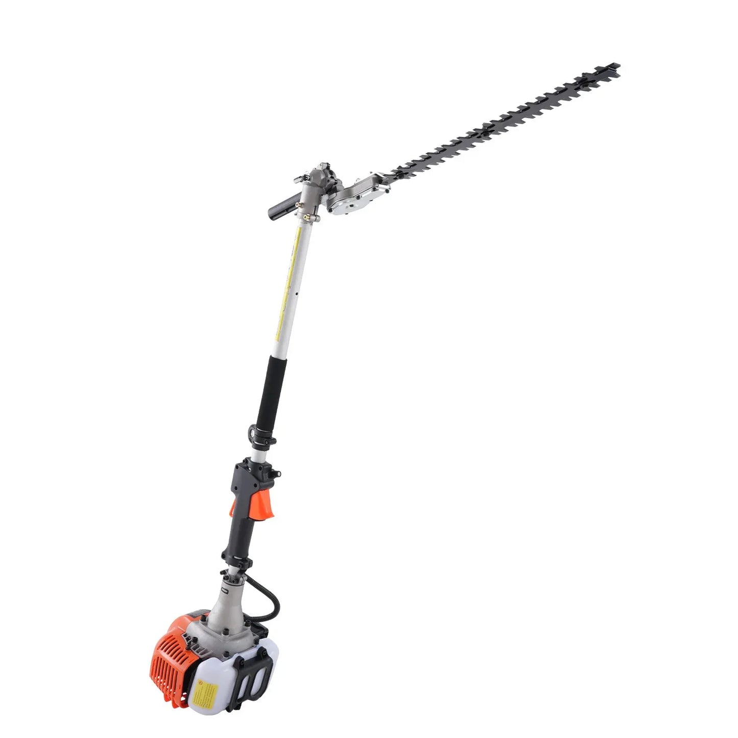VEVOR 15.7-inch 26CC 2 Cycle Gas Hedge Trimmer, Gas Powered Pole Hedge Trimmer with Dual Sided Dual Action Blade, Adjustable Trimmer Head, Suitable for Trimming Shrubs, Bushes - Mekamart Australia
