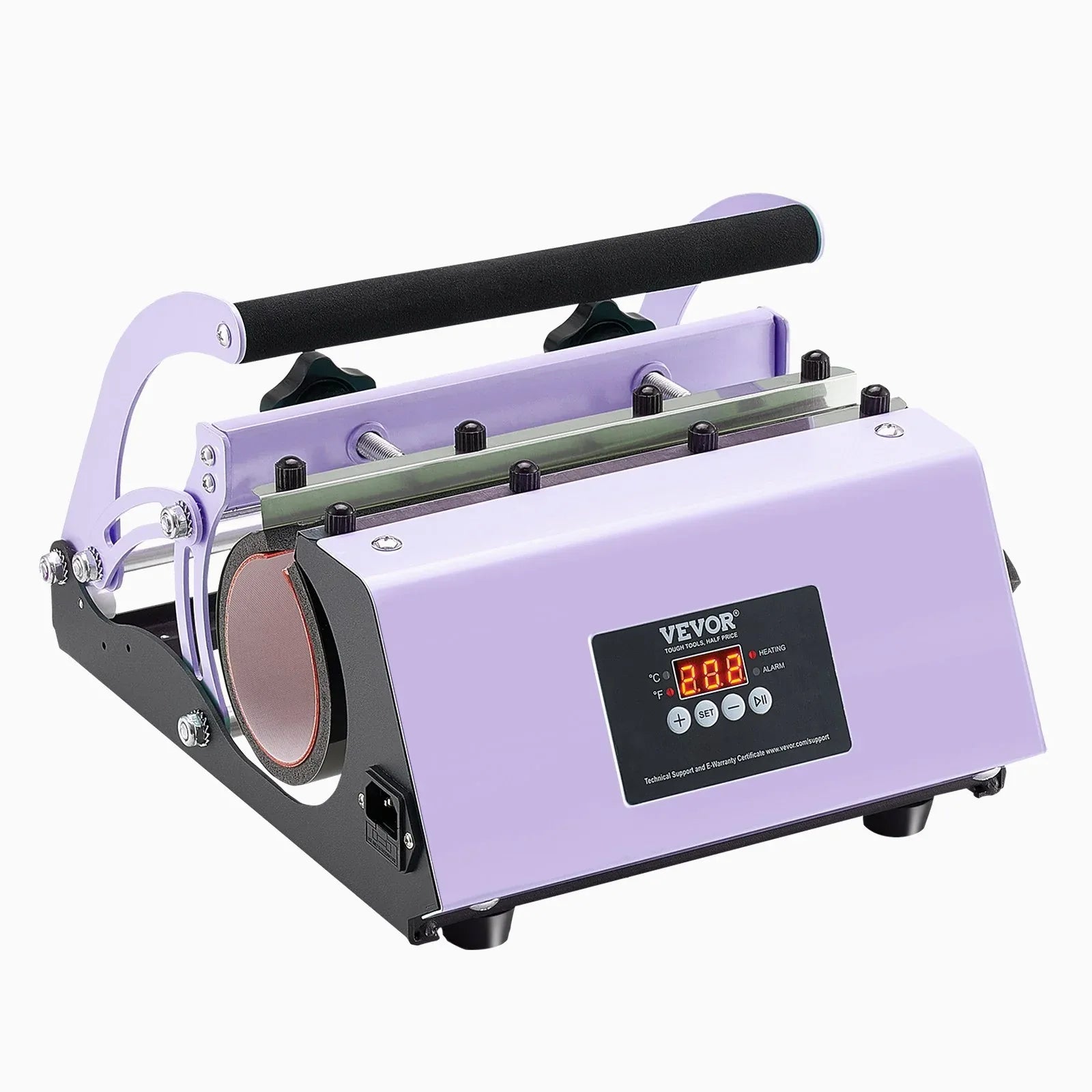 VEVOR Tumbler Heat Press Machine 11-30oz Mug Press Sublimation Tumblers Purple - Mekamart Australia