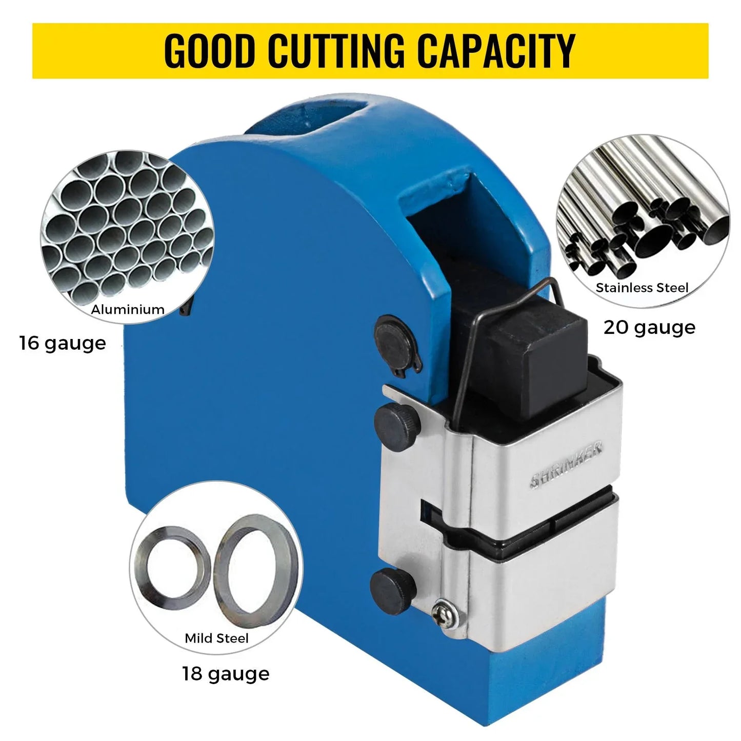 Vevor 2-in-1 Shrinker & Stretcher Set 2 Steel Jaws Sheet Metal Bender Manual Machine - Mekamart Australia