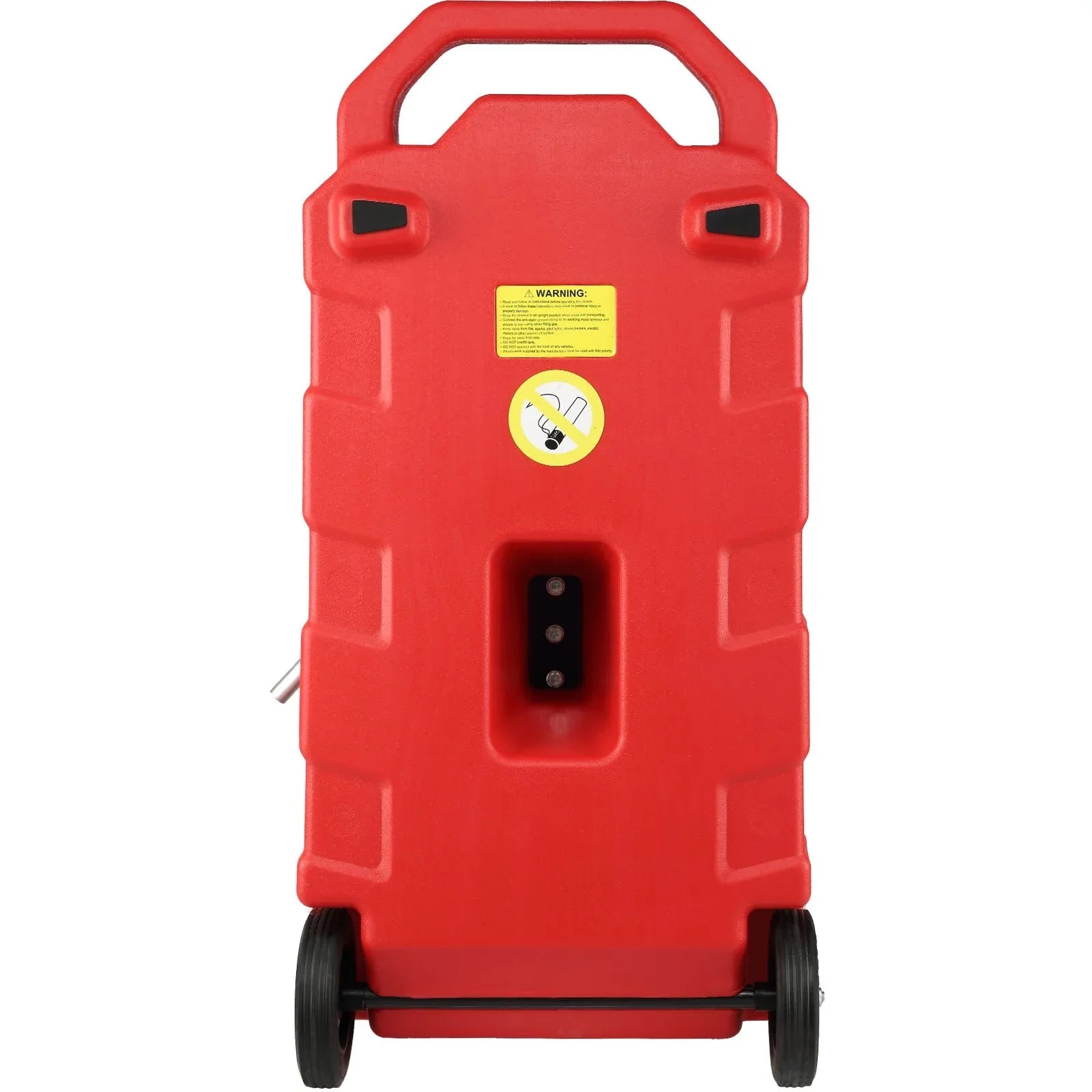 VEVOR 60.57L Fuel Caddy, 7.8 L/min, Portable Gas Storage Tank Container with Hand Pump Rubber Wheels, Fuel Transfer Storage Tank for Gasoline Diesel Machine Oil Car Mowers Tractor Boat Motorcycle - Mekamart Australia