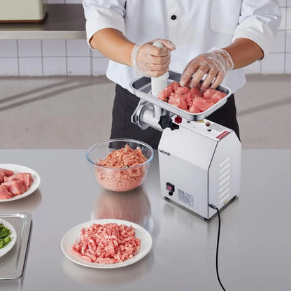 VEVOR Commercial Electric Meat Grinder 9.2 Lbs/Min Sausage Stuffer Maker Kitchen - Mekamart Australia