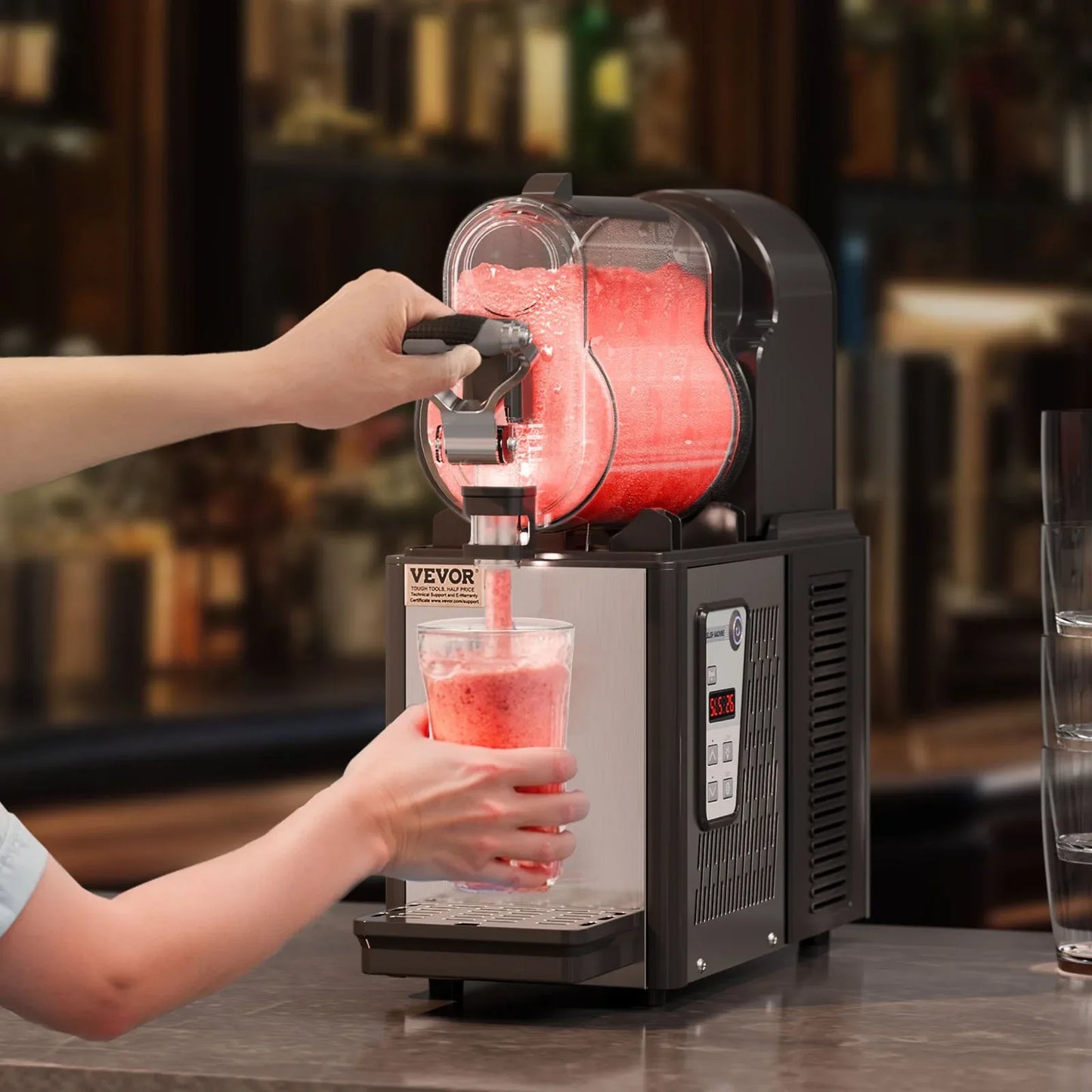 VEVOR 3L Commercial Slushy Machine Margarita Smoothie Frozen Drink Maker - Mekamart Australia