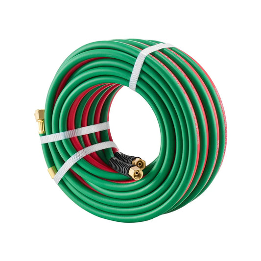 Oxygen Acetylene Hose 1/4-Inch x 50FT T Grade Hose 300PSI Max Working Pressure - Mekamart Australia