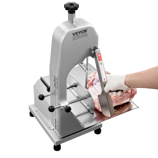 VEVOR 650W Commercial Electric Meat Bandsaw Stainless Steel Bone Sawing Machine - Mekamart Australia
