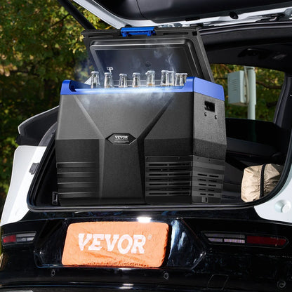 VEVOR Portable Car Refrigerator Freezer Compressor 20L Single Zone for Car Home - Mekamart Australia