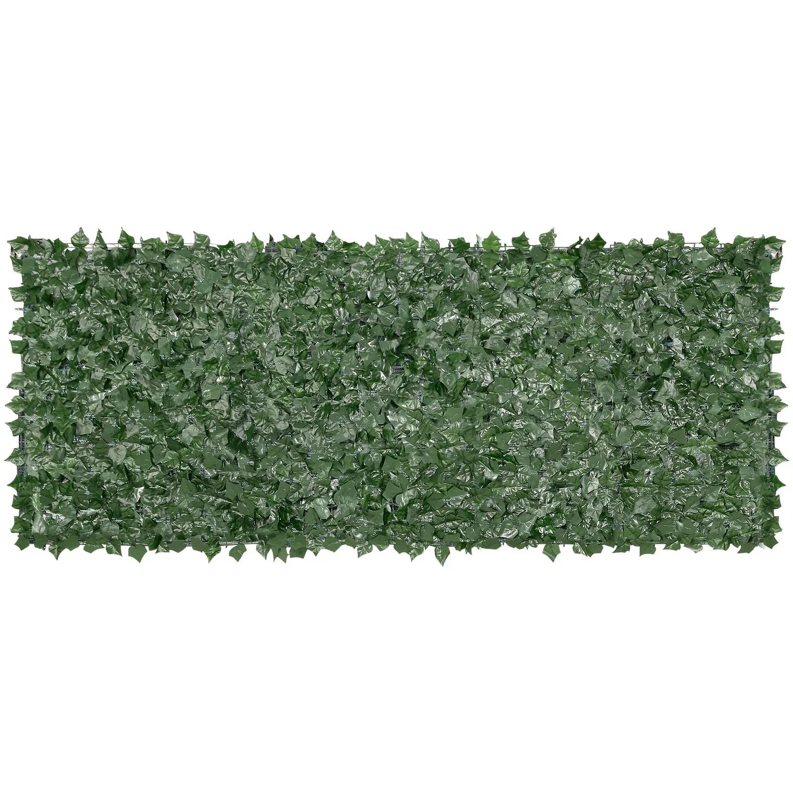 VEVOR Ivy Privacy Fence, 990 x 2490 mm Artificial Green Wall Screen, Greenery Ivy Fence with Mesh Cloth Backing and Strengthened Joint, Faux Hedges Vine Leaf Decoration for Outdoor Garden, Yard - Mekamart Australia