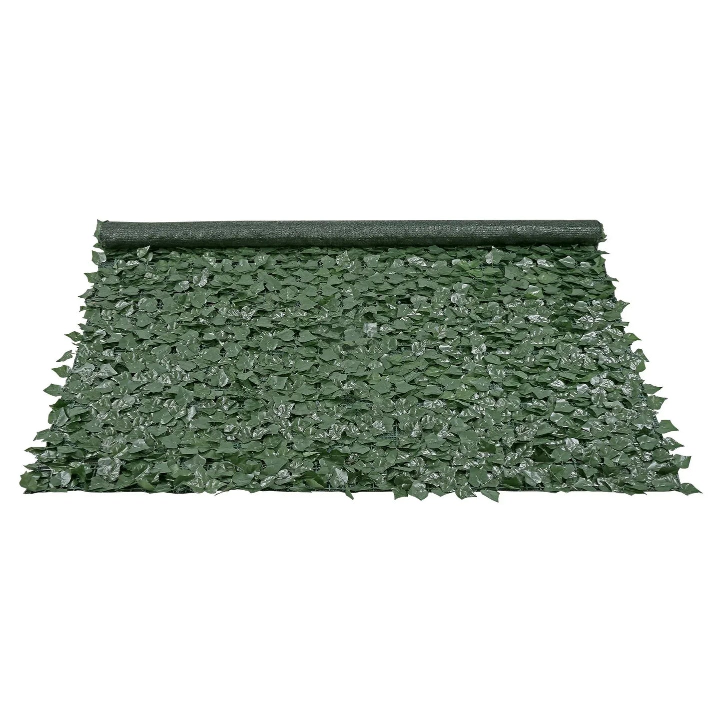 VEVOR Ivy Privacy Fence, 1830 x 2440 mm Artificial Green Wall Screen, Greenery Ivy Fence with Mesh Cloth Backing and Strengthened Joint, Faux Hedges Vine Leaf Decoration for Outdoor Garden, Yard - Mekamart Australia
