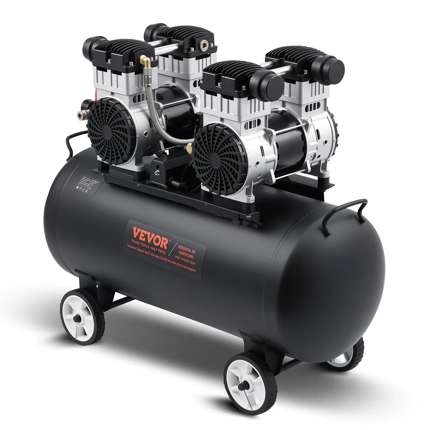 VEVOR Air Compressor Compact Portable Oil Free Compressor 75L 90 PSI - Mekamart Australia