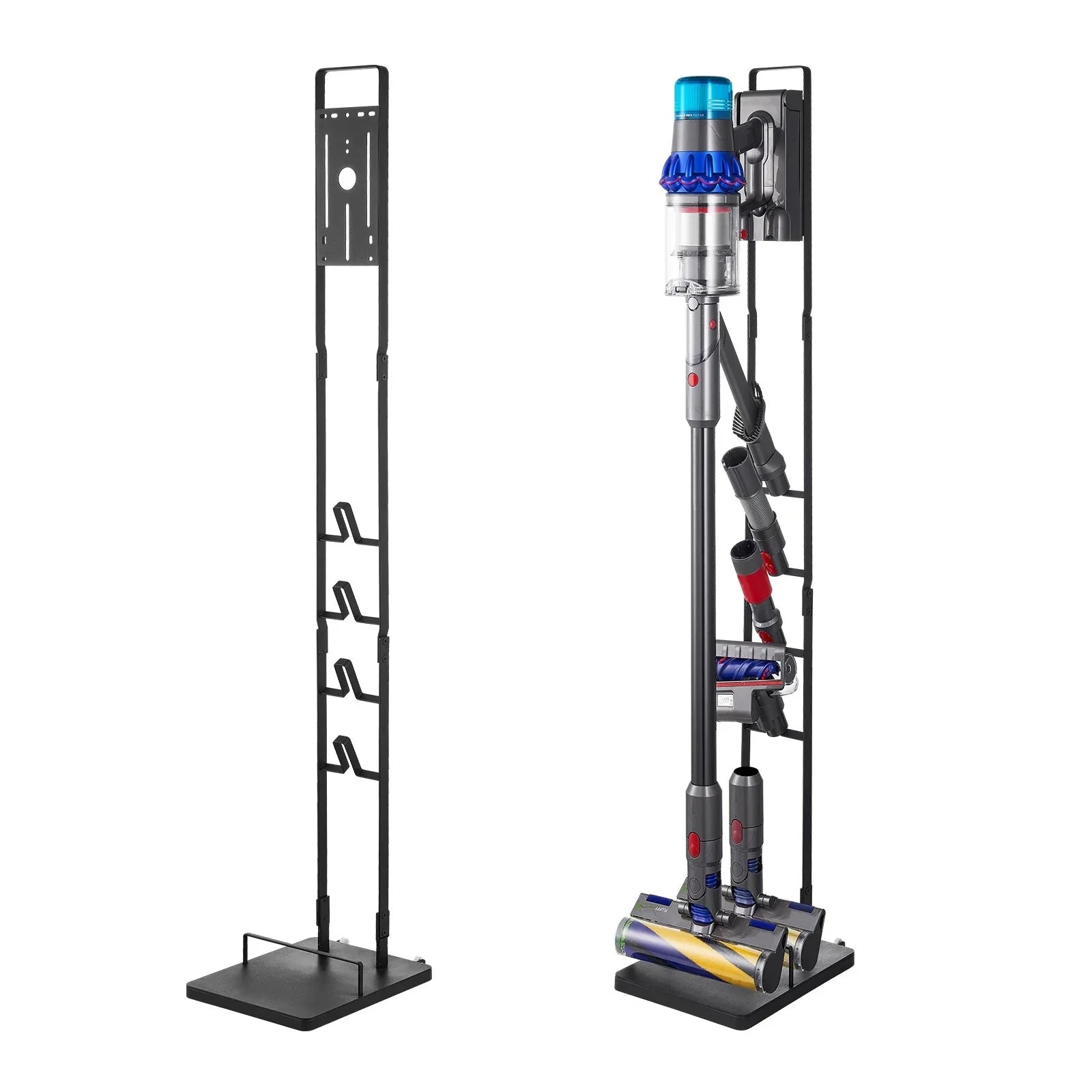 VEVOR Vacuum Stand, Compatible With Dyson V6 V7 V8 V10 V11 V15, Stable Vacuum Stand Holder with Wheels for Dyson DC30 DC31 DC34 DC35 DC58 DC59 DC62 D74 Cordless Upright Vacuum Cleaners & Accessories - Mekamart Australia