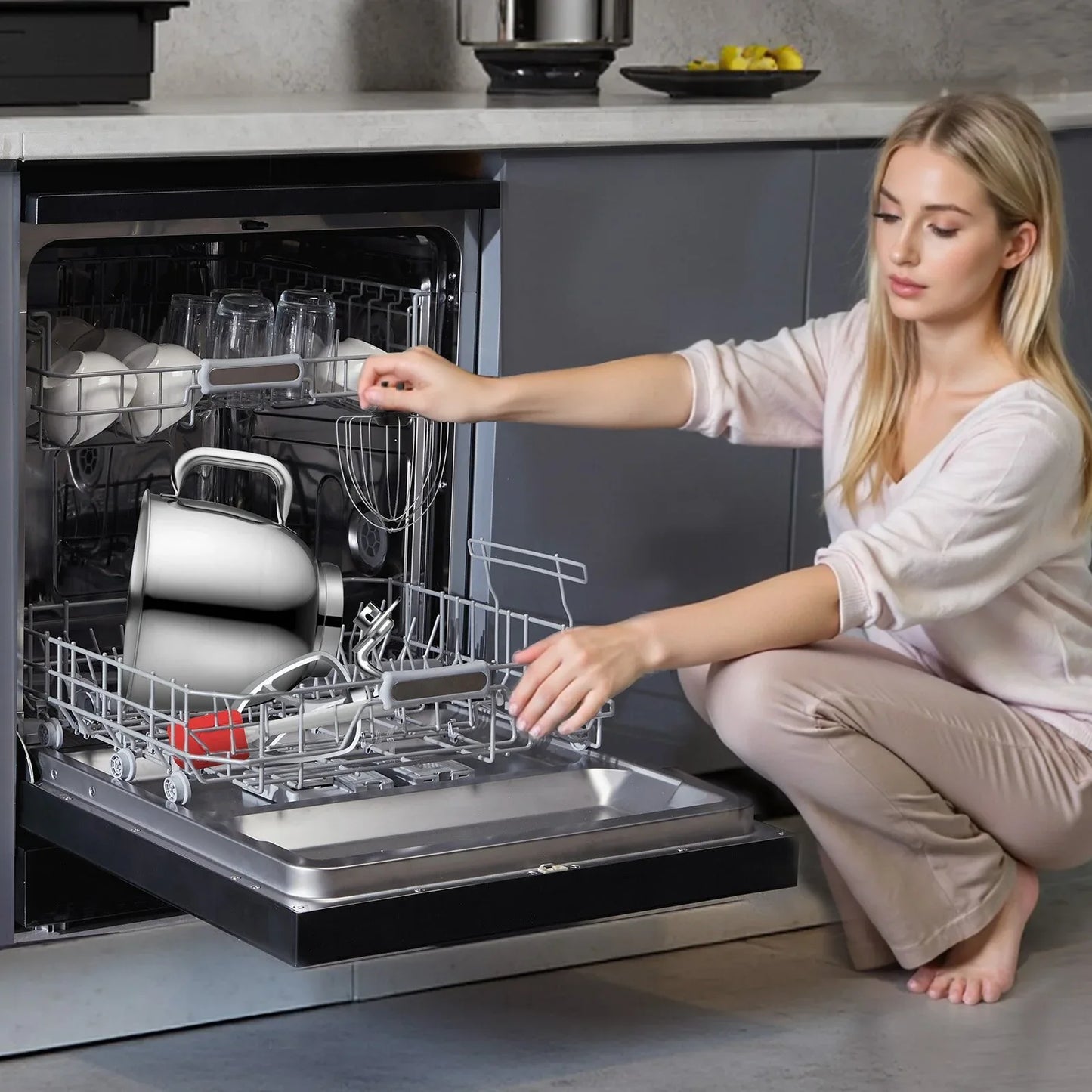 VEVOR Stand Mixer 5.68 L Electric Dough Mixer 1100W 6 + P Speeds Food Beater - Mekamart Australia