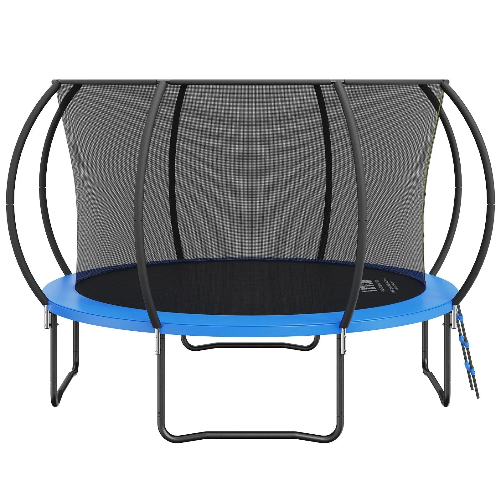 VEVOR 3.66m Trampoline, 181 kg Trampoline with Enclosure Net, Ladder, and Curved Pole, Heavy Duty Trampoline with Jumping Mat and Spring Cover Padding, Outdoor Recreational Trampolines for Kids Adults - Mekamart Australia