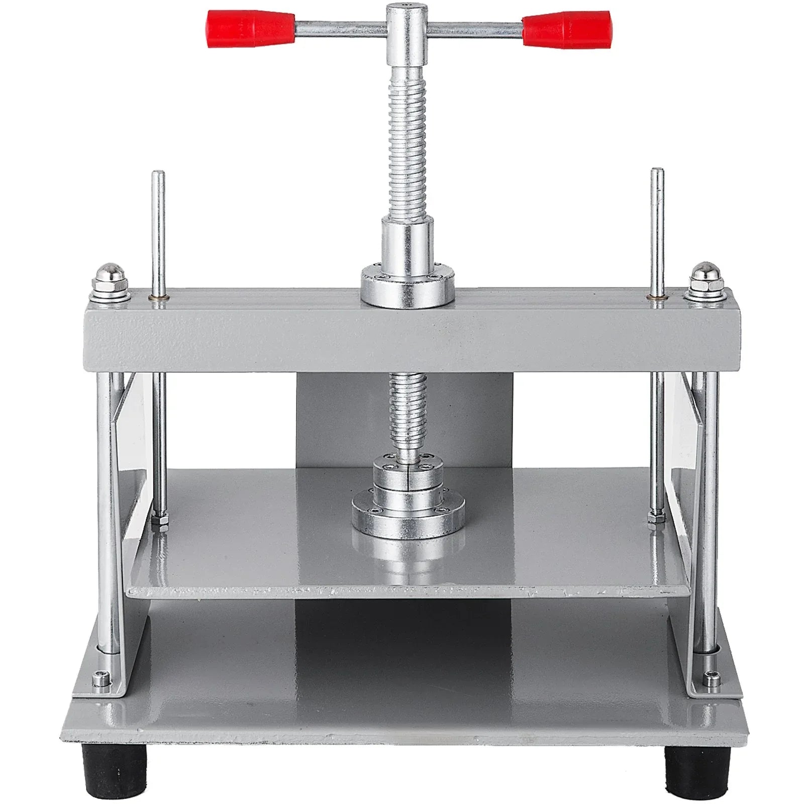 VEVOR Manual Paper Press Machine, 12x8.6 inch for A4 Sized Papers Flatting Machine, 10cm Thickness Steel Frame Manual Flat Paper Press Machine, Papermaking Book Press - Mekamart Australia