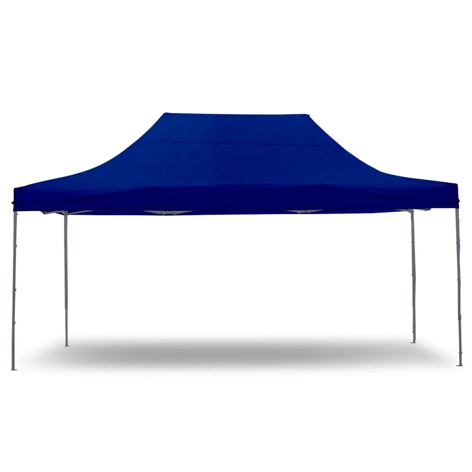 Portable Water-Resistant Gazebo 3x4.5 M - Blue / Without Sidewalls - Mekamart Australia