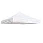 Gazebo Tent Top Cover Camping Beach Sunshade Shelter - White / 2x2M - Mekamart Australia