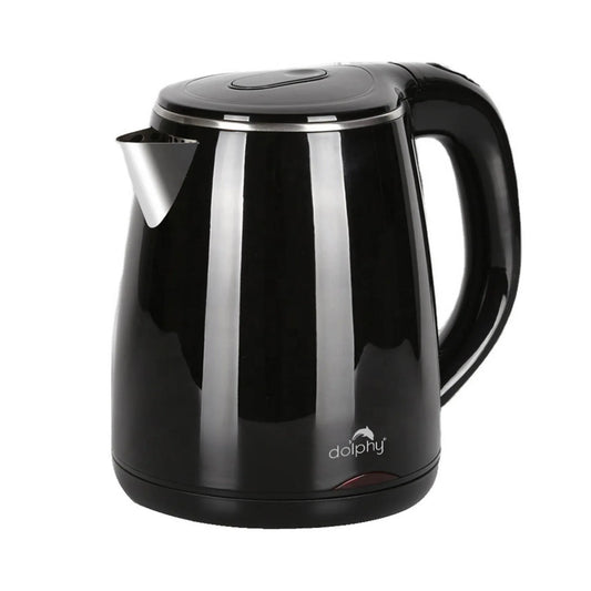 1.2L Black 1800W Electric Kettle For Hot Water - Mekamart Australia