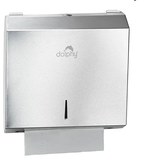 SS Slimline Paper Towel Dispenser - Mekamart Australia