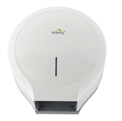 CLASSIC Jumbo Toilet Paper Roll Dispenser - White - Mekamart Australia