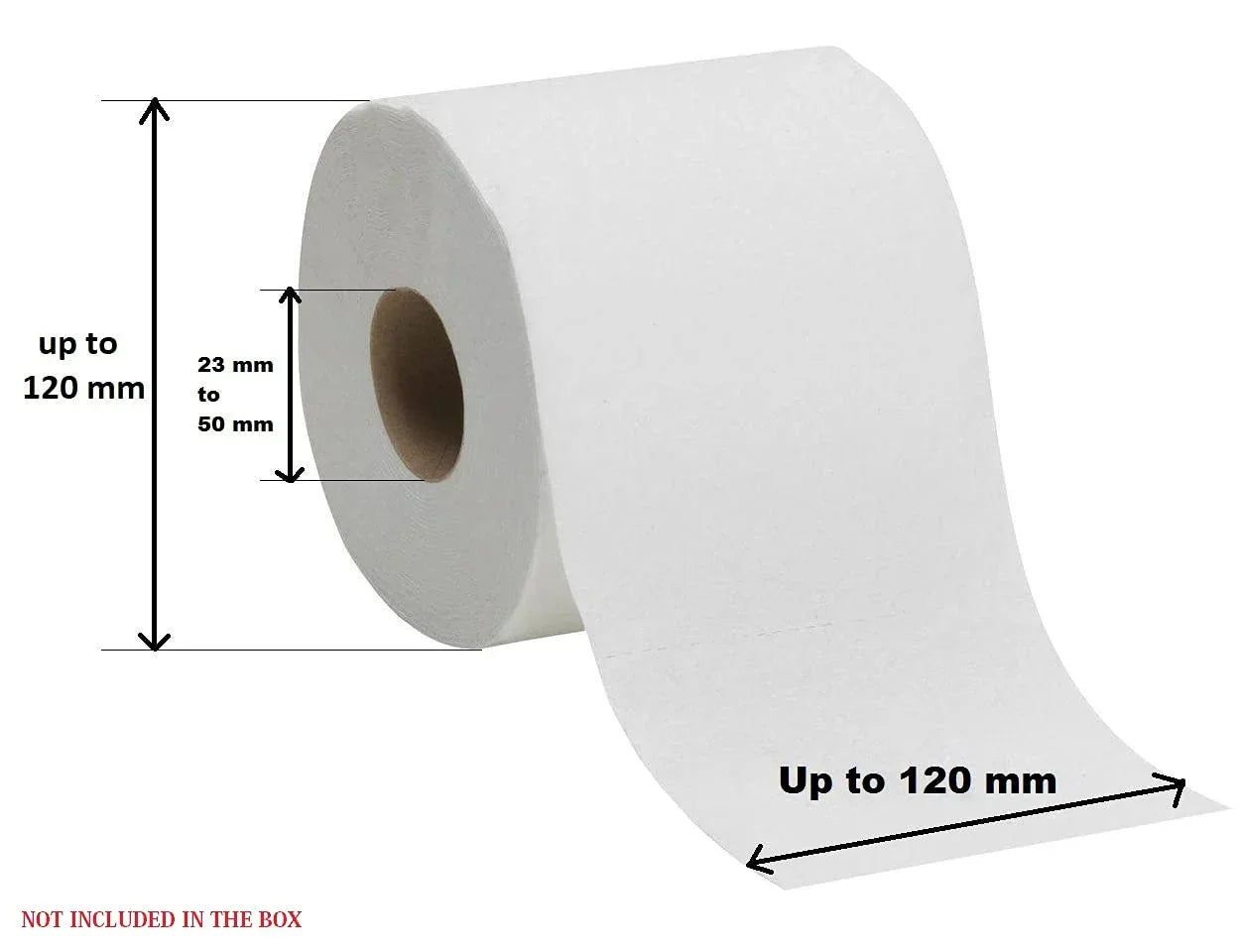 Stainless Steel Twin Toilet Roll Holder with Shelf - Mekamart Australia