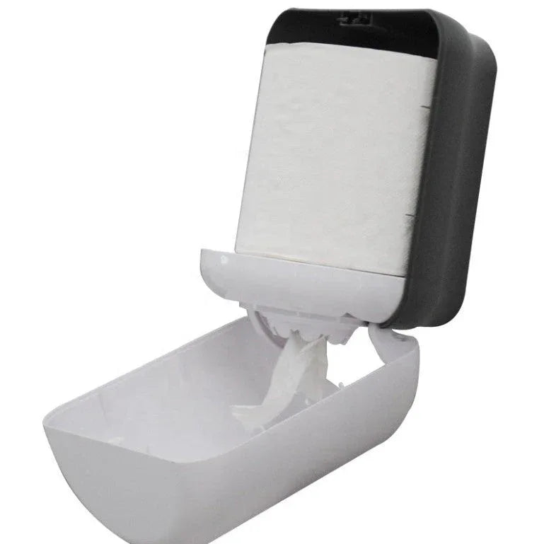 Center-Pull Paper Dispenser - White - Mekamart Australia