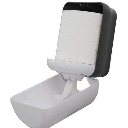 Center-Pull Paper Dispenser - White - Mekamart Australia