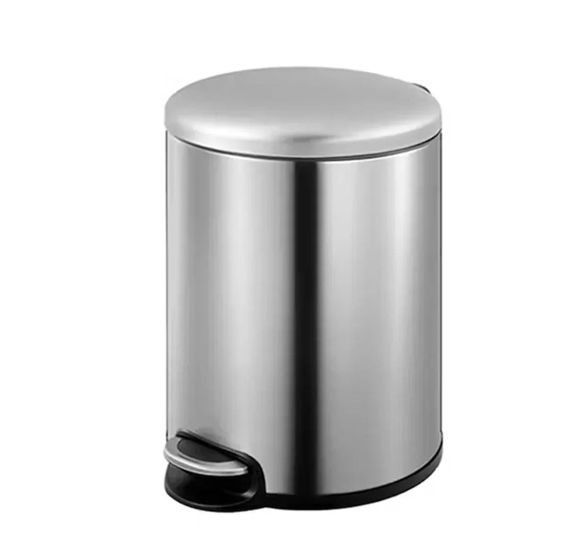 Round Soft Closing Stainless Steel Pedal Bin -3L - Mekamart Australia