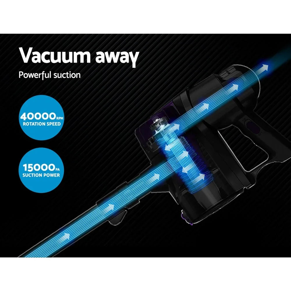 Devanti Stick Vacuum Cleaner Handheld Corded 450W Purple - Mekamart Australia