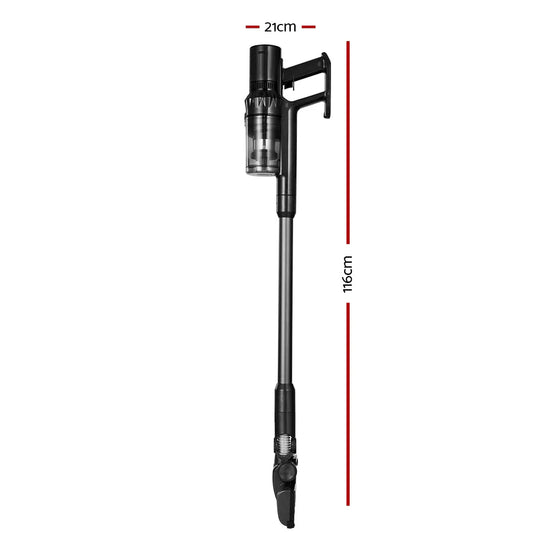 Devanti Stick Vacuum Cleaner Brushless Cordless 350W Grey - Mekamart Australia