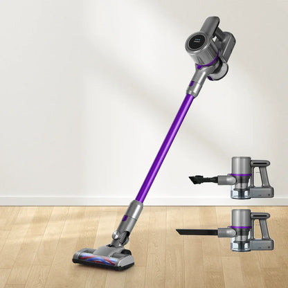 Devanti Stick Vacuum Cleaner Bagless Cordless 120W Purple - Mekamart Australia