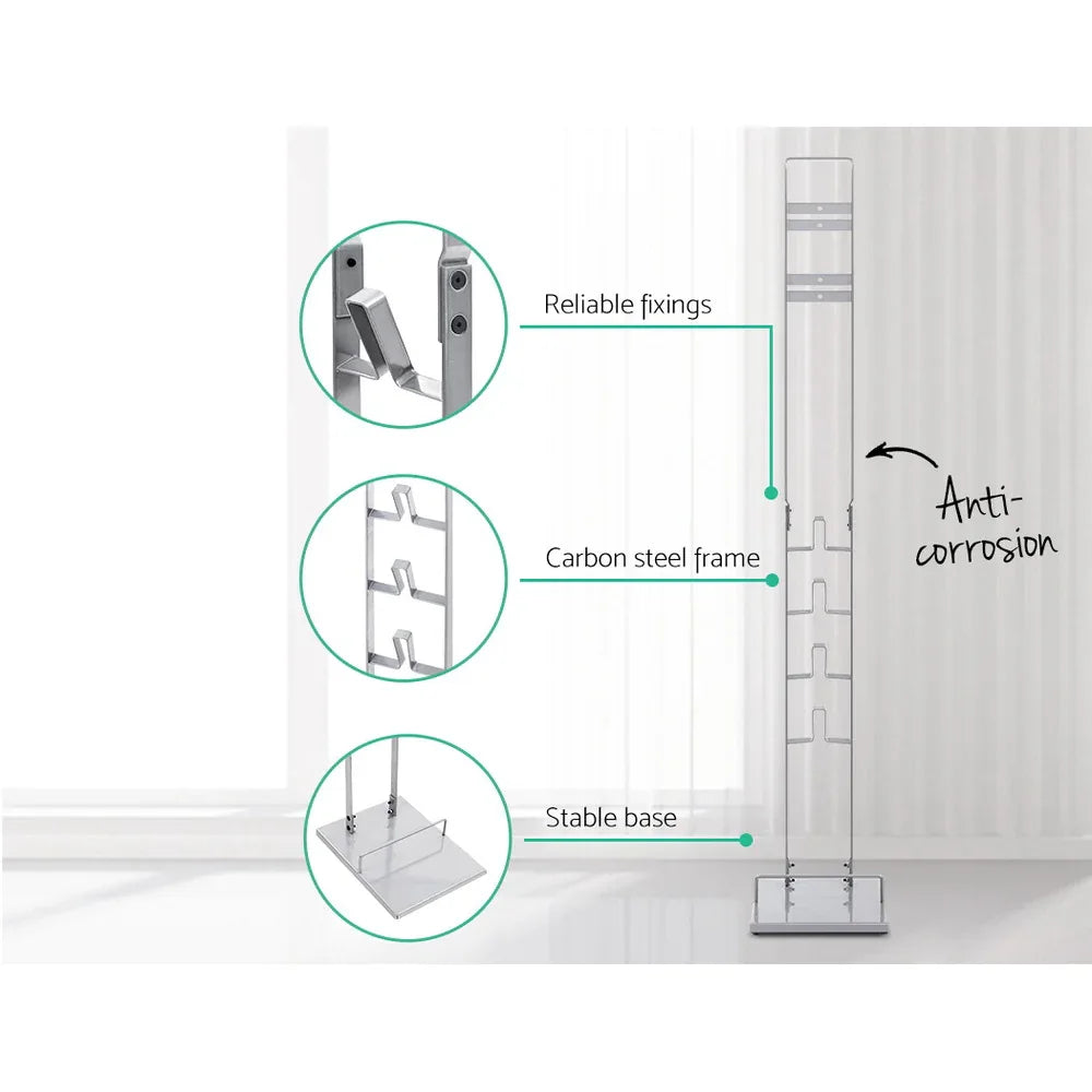 Artiss Freestanding Dyson Vacuum Cleaner Stand for V6 7 8 10 11 Silver - Mekamart Australia
