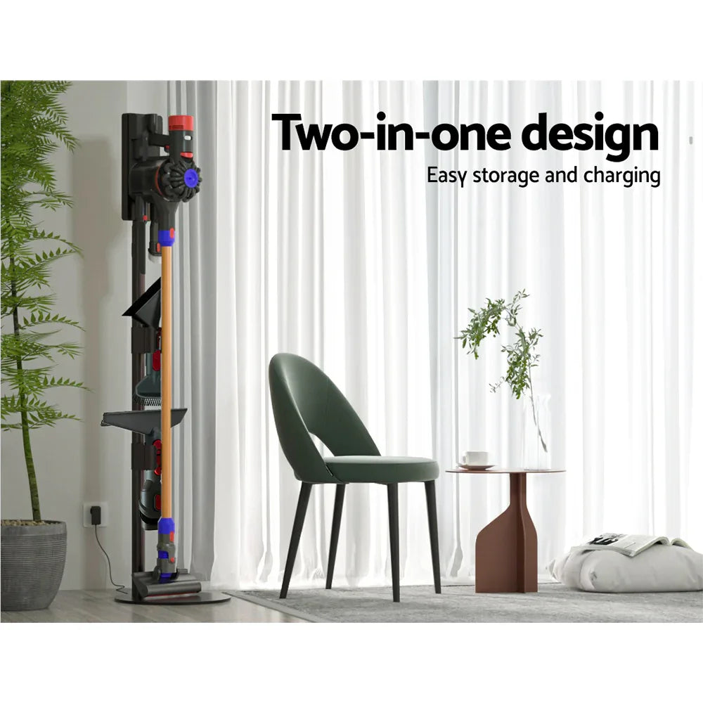 Artiss Freestanding Dyson Vacuum Cleaner Stand for V6 7 8 10 11 Grey - Mekamart Australia