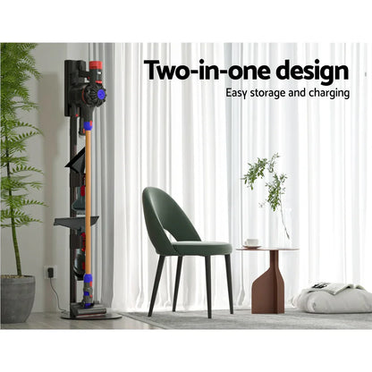 Artiss Freestanding Dyson Vacuum Cleaner Stand for V6 7 8 10 11 Grey - Mekamart Australia