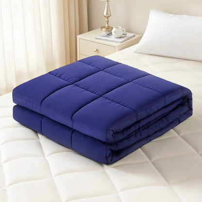 Giselle Bedding Weighted Blanket 11KG Kids Adults Heavy Gravity Relax Calm Blue - Mekamart Australia